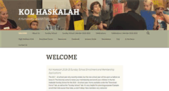 Desktop Screenshot of kolhaskalah.org